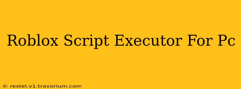 Roblox Script Executor For Pc